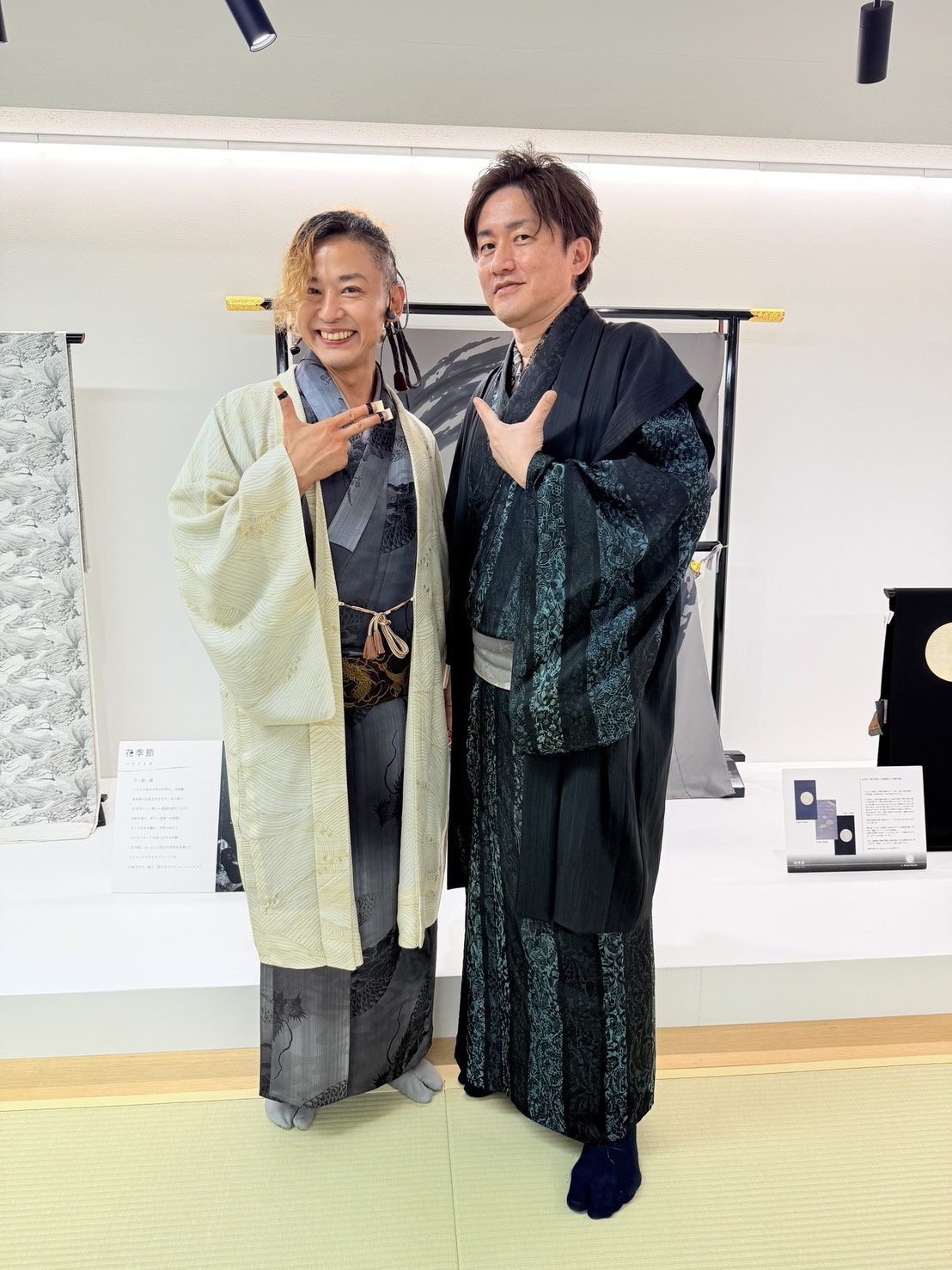 イベント会場でいぶくろ聖志さんと再会した安永店長